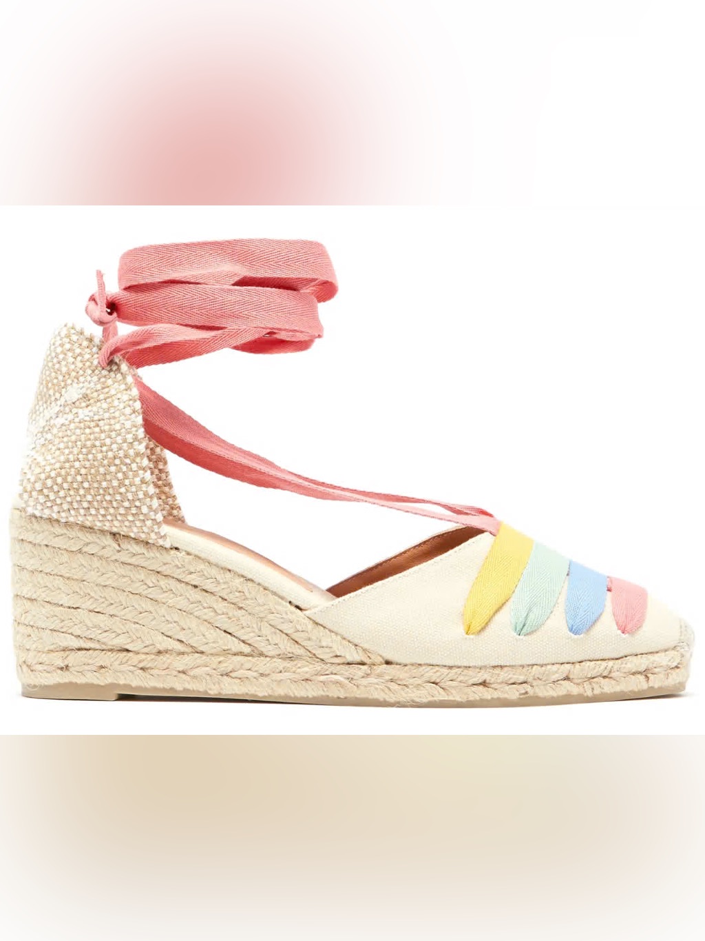 Castaner Ladies Canvas Clotilde Multicolour Espadrille Wedge 41 Tuckernuck — image 2 of 8